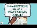Molte PROTEINE causano INSUFFICIENZA RENALE?