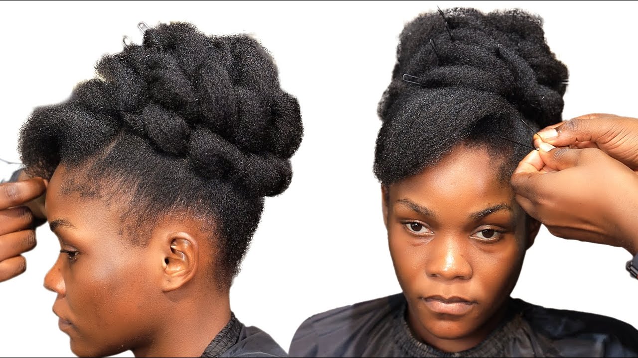 2026~💖✨Простые и элегантные естественные прически 4C #4cnaturalhair #naturalhair