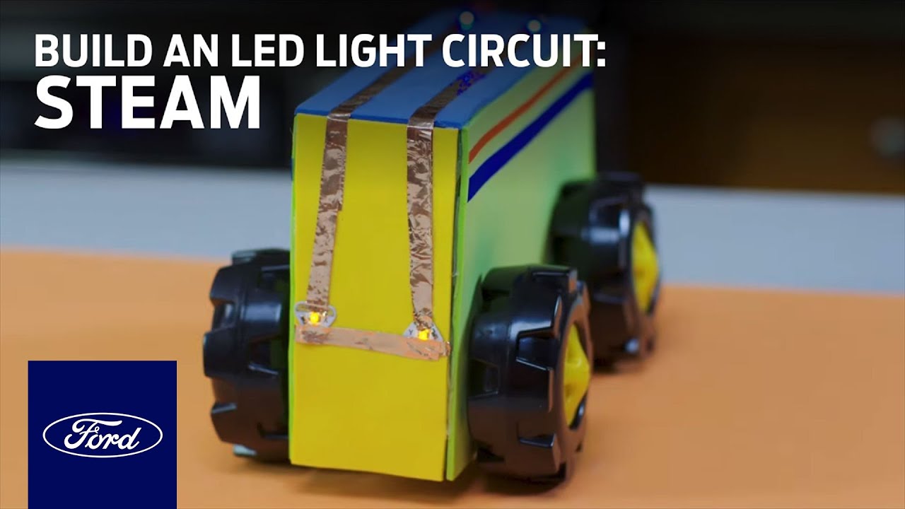 How to Build an LED Light Car STEAM Ford YouTube