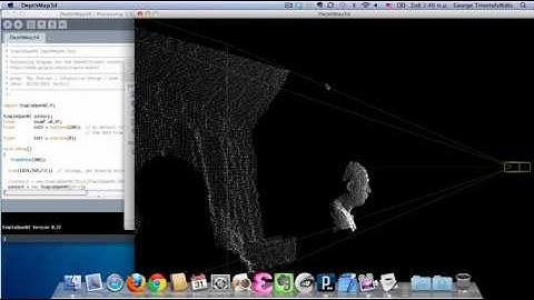 Kinect: Processing with SimpleOpenNI: 3d map
