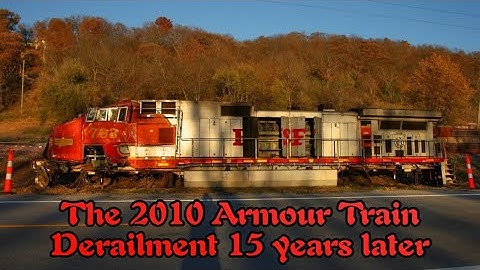 The 2010 Armour train derailment 15 years later (RE-RECORDED)