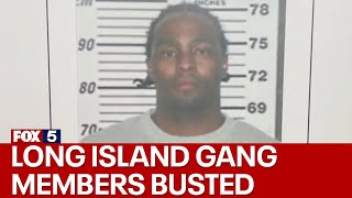 Suspected gang members busted on Long Island