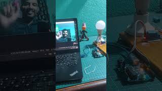 Touch control room light . Home automation project using computer vision.  #nepaltechrobotics