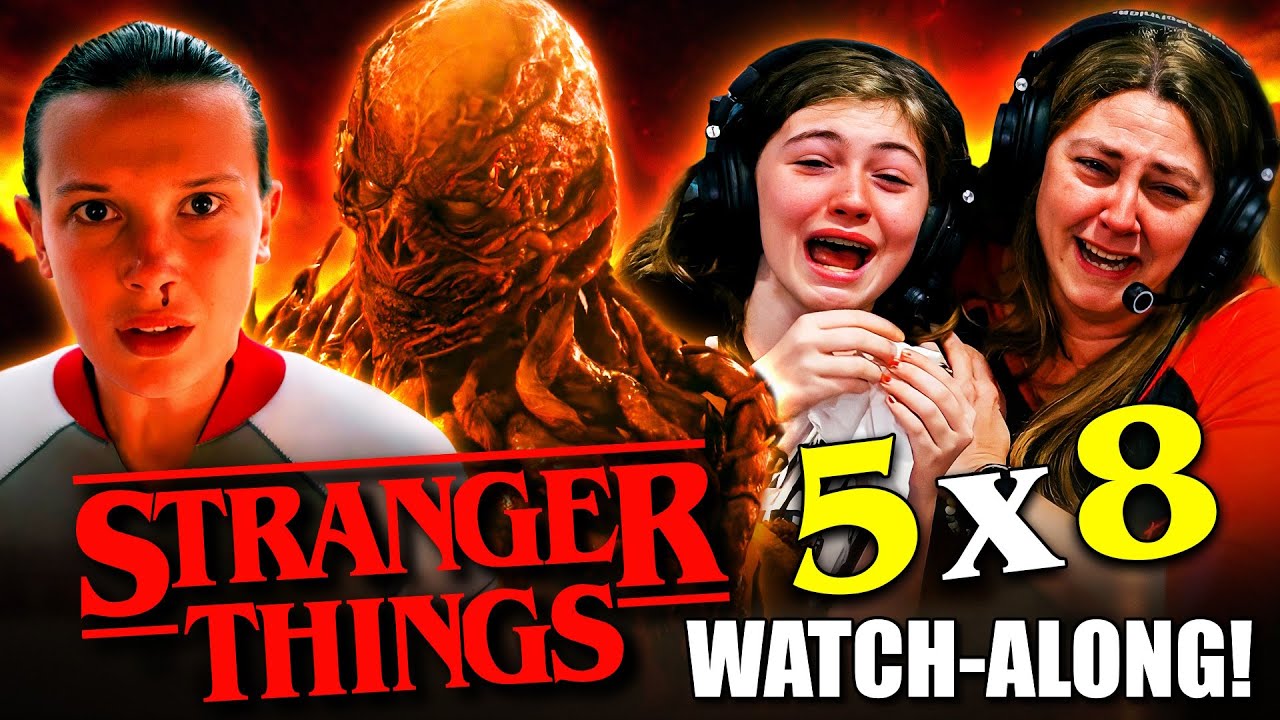 Stranger Things 5x8 "The Rightside Up" Full, Unedited, Watch-Along Reaction! [Member Exclusive]