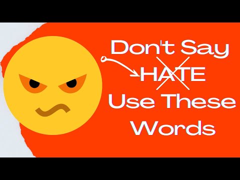 Video: Ce este sinonimul pentru ură?