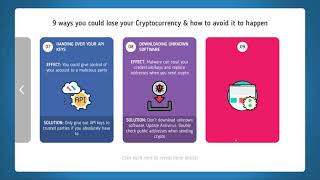 Interactive eLearning course on 'Ways you can lose your Cryptocurrency'