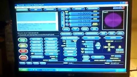 MACH3 touch probe for finding center of hole and setting bottom depth. Part1
