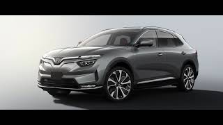 VinFast VF e35 and VF e36 electric SUVs.