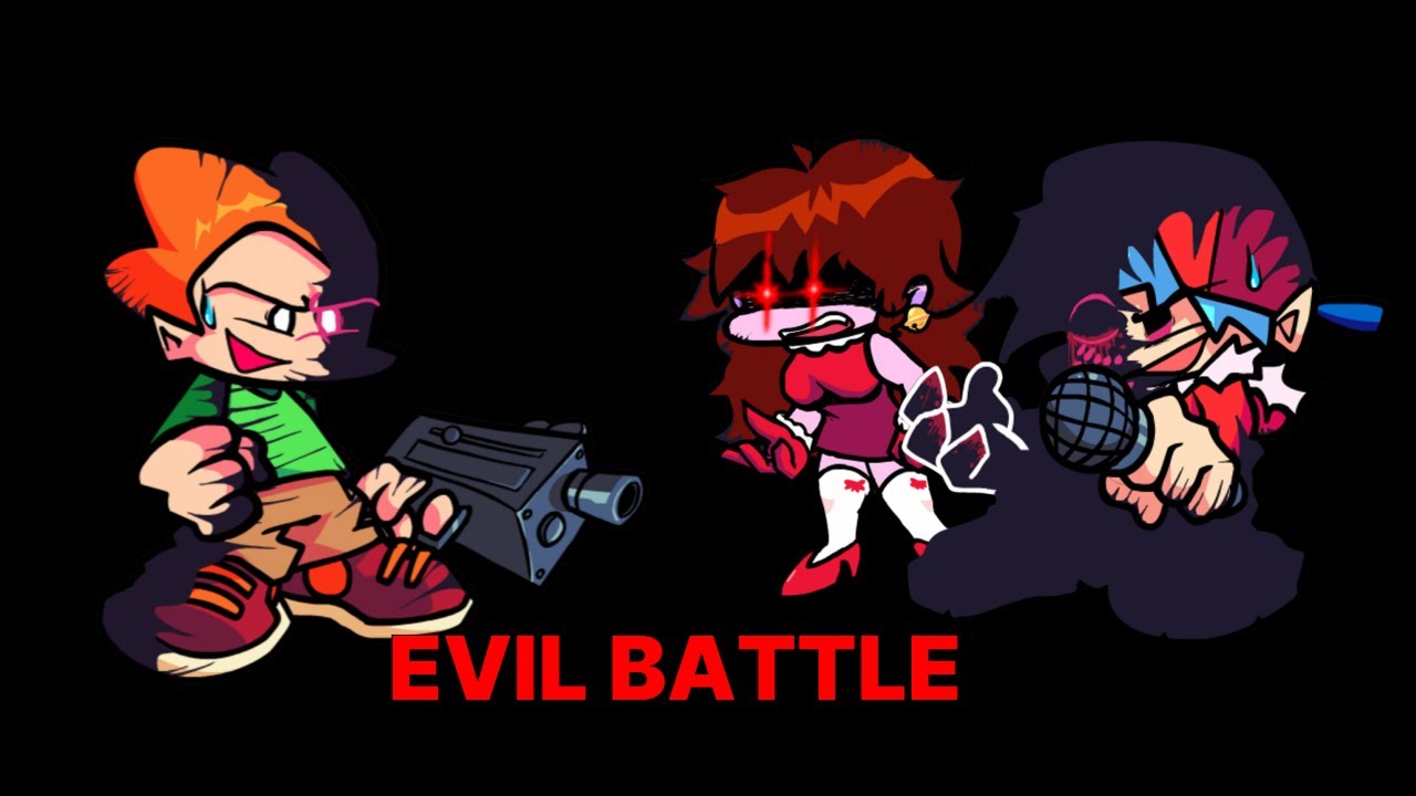Friday Night Funkin' Mod EVIL BOYFRIEND VS PICO (Reimagined FANMADE V2)