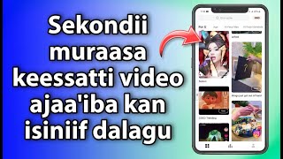 App Ajaa’iba Sekendii Muraasa keessatti Video  ista’ilii Ajaa’ibaatiin Editi isinif Godhu screenshot 5