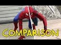 Spider-Man: Homecoming - Homemade Side by Side Comparison