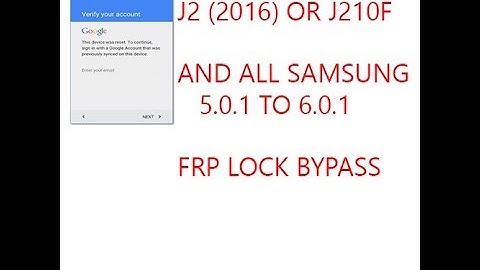 J2 PRO SM-J210F FRP BYPASS LATEST SECURITY PATCH 2018IIBYPASS ALL 6.0.1 FRP LOCK.