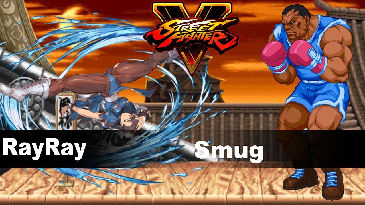 SFV/SF5 AE RayRay (Chun-Li) vs Smug (Balrog) Ranked Match Set