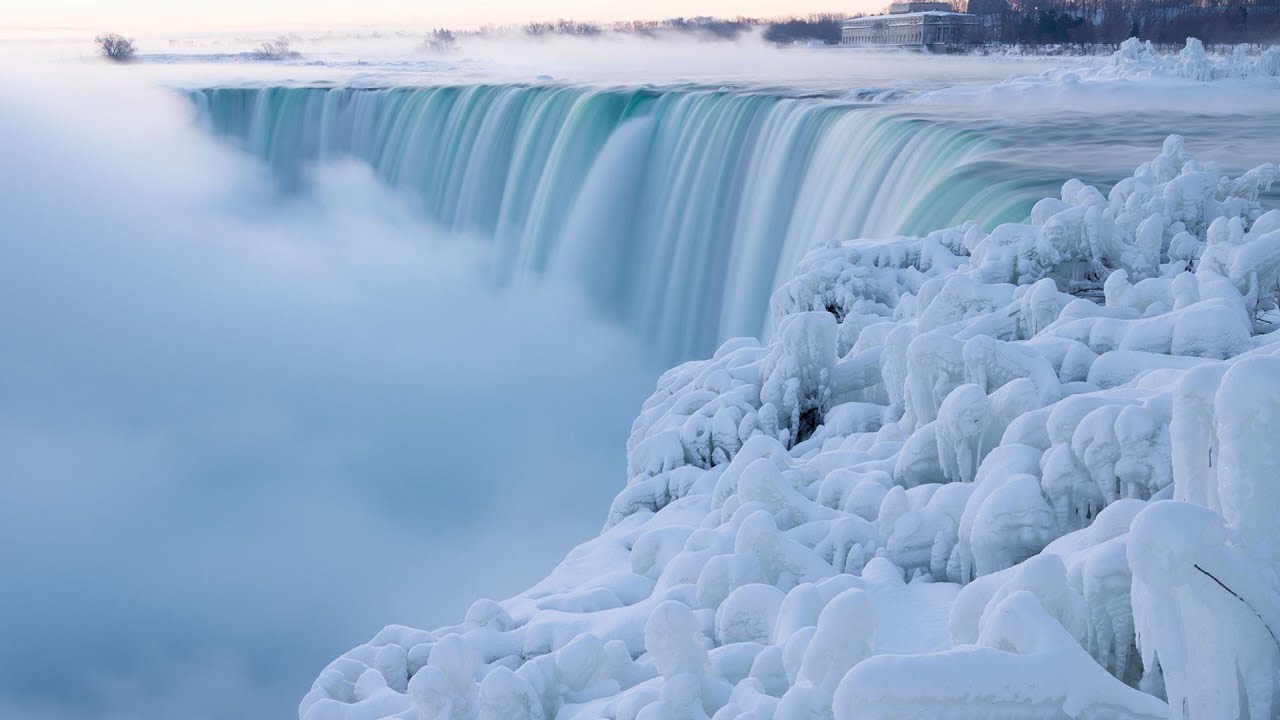 Niagara Falls Vacation Travel | Niagara falls frozen | Niagara falls Canada side | NiagaraFalls Tour