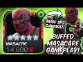 Buffed Masacre Gameplay - HUGE SPECIAL 2 DAMAGE!! HE FEELS AMAZING!!! - Marvel Contest of Champions
