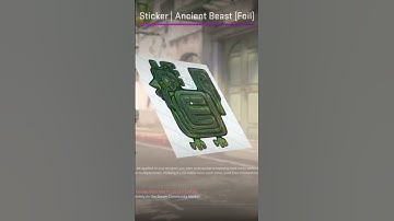 Counter Strike 2 Beta: Sticker | Ancient Beast (Foil) (Broken Fang Collection) #cs2 #csgo #source2