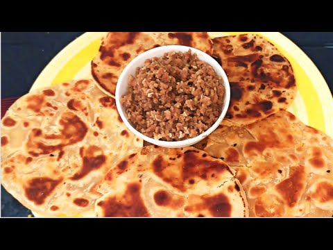 Mutton Roti Stuffed Roghni Roti aur Mutton Kheema Reicpe | Iftar Speical Recipe | Mrs ...