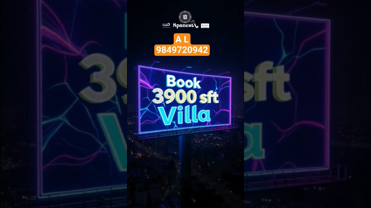 PREMIUM LUXURY VILLA DUPLEX TRIPLEX HMDA & RERA APPROVED 75% B.LOANS @ EAST HYD GHATKESAR 9849720942