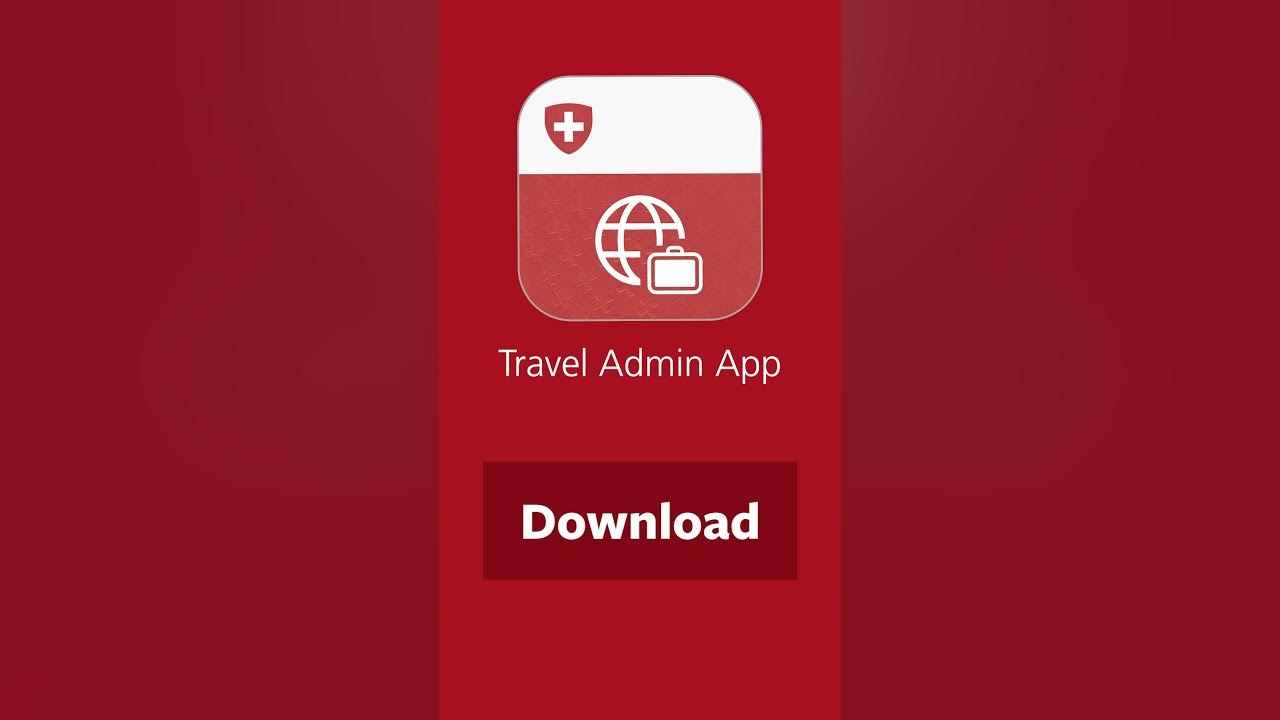 travel admin app suisse