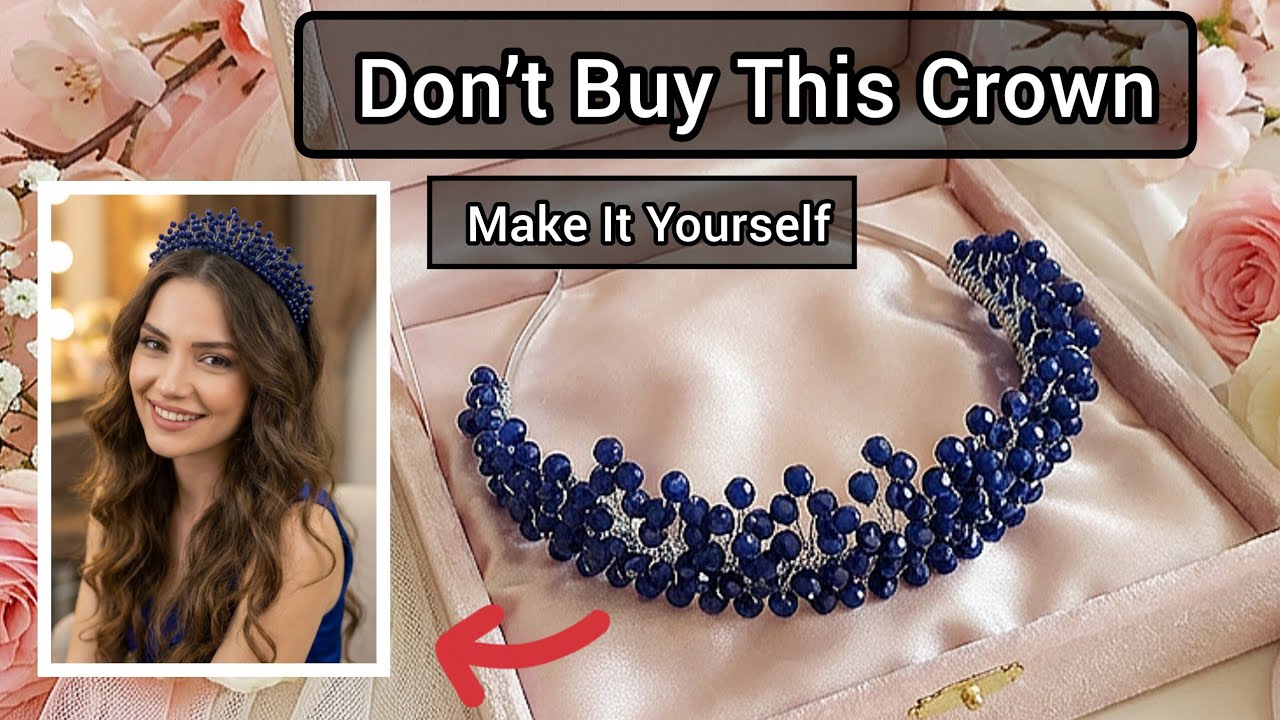 Don’t Buy This Crown – Make It Yourself | Easy DIY Bridal Headpiece