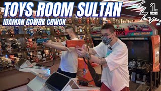 CSB Pusing Liat Toys Room Sultan Maliki! Ada 400+ Bearbricks, Tamiya Track, Arcade Games, Hot Toys