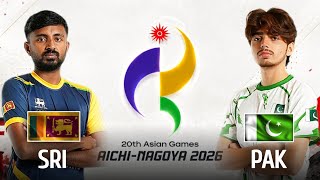 SRI LANKA vs PAKISTAN | 20TH AICHI-NAGOYA ASIAN GAMES JAPAN 2026 FOR MLBB