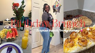 Vlog | Brunch ideas for at home (Surprise birthday brunch )