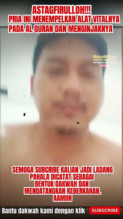 ASTAGFIRULLOH❗ORANG INI MENGINJAK AL QURAN #azaballah #islam #beritaterbaru