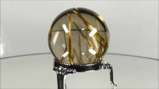 ルチルクォーツの丸玉（スフィア）の価値と希少性｜ルチルクォーツマニア