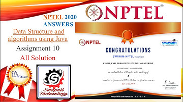 Data Structure and algorithms using Java Week 12 || NPTEL || Assignment answers 2020