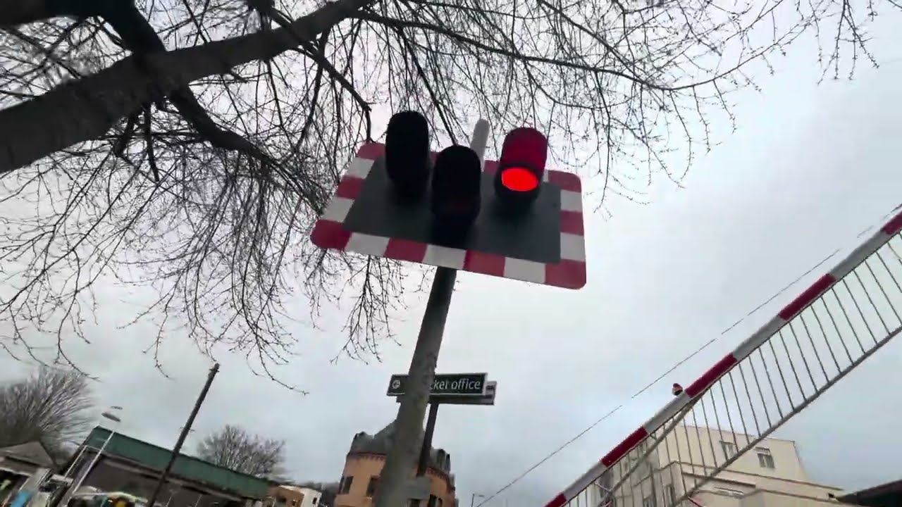 *alarm skip* whyteleafe level crossing (surrey)