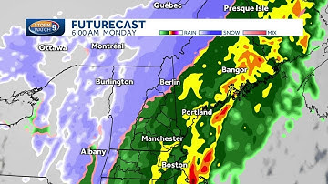 Video: High impact weather hits today as a strong storm moves through with heavy rain, snow for s...