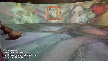 Immersive Art Projection: A Visual Experience