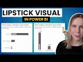 Lipstick Visual in Power BI - Target visualization