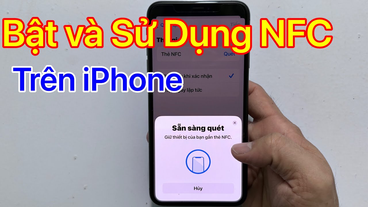 Cách bật và sử dụng NFC trên iPhone iOS