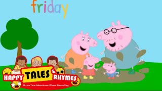'Peppa Pig's Fun Days of the Week Song | Happy Tales n Rhymes' #kidseducation  #learningthroughplay