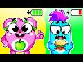 Healthy Meal Challenge 🥗 | Funny Kids Songs And Nursery Rhymes by Fluffy Friends