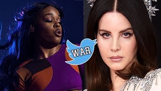 Lana Del Rey Ready To FIGHT Azealia Banks! Twitter Feud Explained!