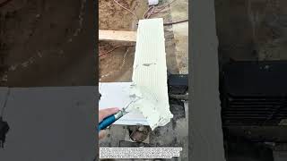 Smart AAC Block Adhesive Technique | Fast Lightweight Wall Installation Process.