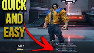 HOW TO GAIN 800 RAGE AS WOLVERINE IN QUICK MATCH, COMPETITIVE, OR PRACTICE VS. AI CEREBRO DATABASE