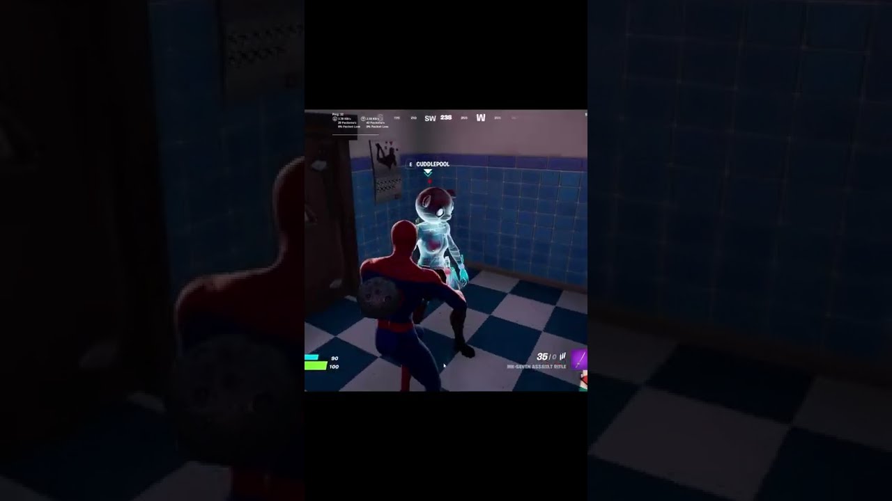 Cuddlepool & Her Fanfic (Fortnite Spiderman Skin Special Cuddlepool Dialogue) 