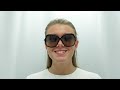 Tom Ford Sunglasses Rosemin FT1013 01B Female Fit Guide