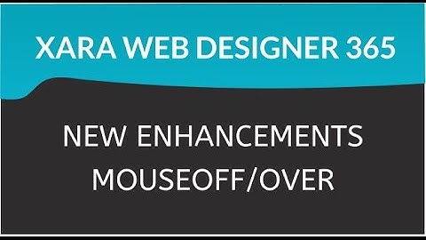 Web Designer 365 Premium: New Enhancements to Buttons with MouseOff and MouseOver State Lesson 05