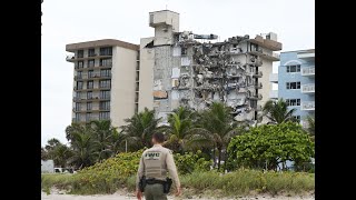 Derrumban con una explosión controlada lo que quedaba en pie del edificio colapsado en Miami