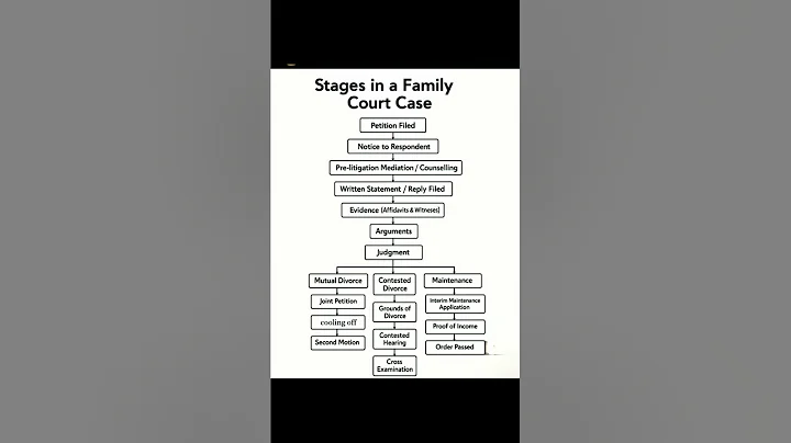 Stages in a Family Court Case l family l court #knowyourrights #legaladvice #family