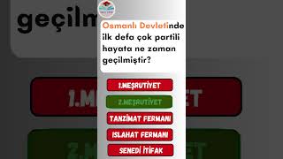 Tarih Soru Çözümü