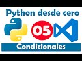 05. Python Condicionales Simples, 2024, Video 4. #python, #programming, #condicional, #colombia