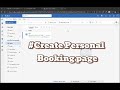 Create your Personalized Booking page and signature