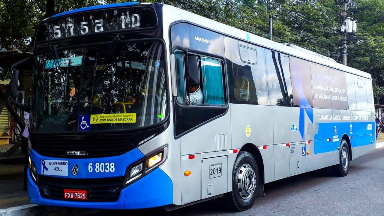 VOLTAMOS na VILA MISSIONARIA! A2 TRANSPORTES CAIO APACHE VIP-4 VOLKSWAGEN OD 17-260. PREFIXO 68038