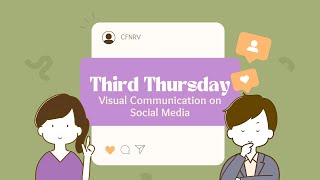 Virtual Third Thursday: Visual Communication on Social Media